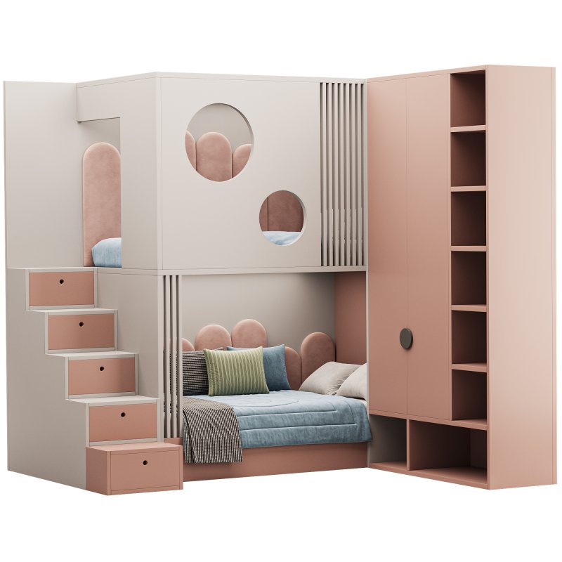 Childrens bunk bed 29 - Image 1