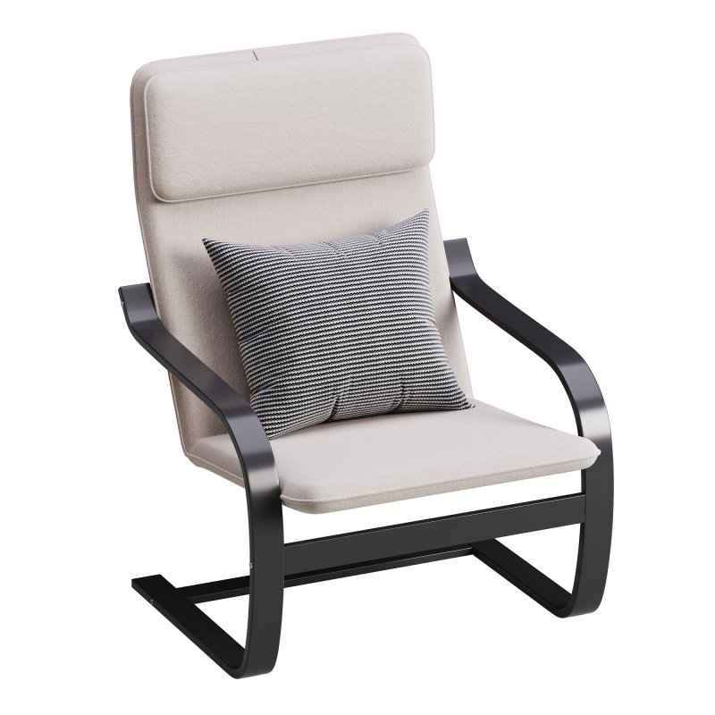 Armchair Mius Fabric Velutto 06 - Image 4