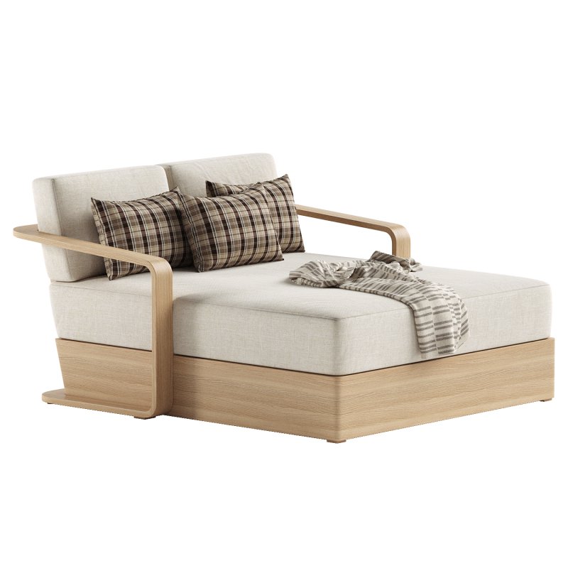 Sonoma Outdoor Teak Daybed - Image 5