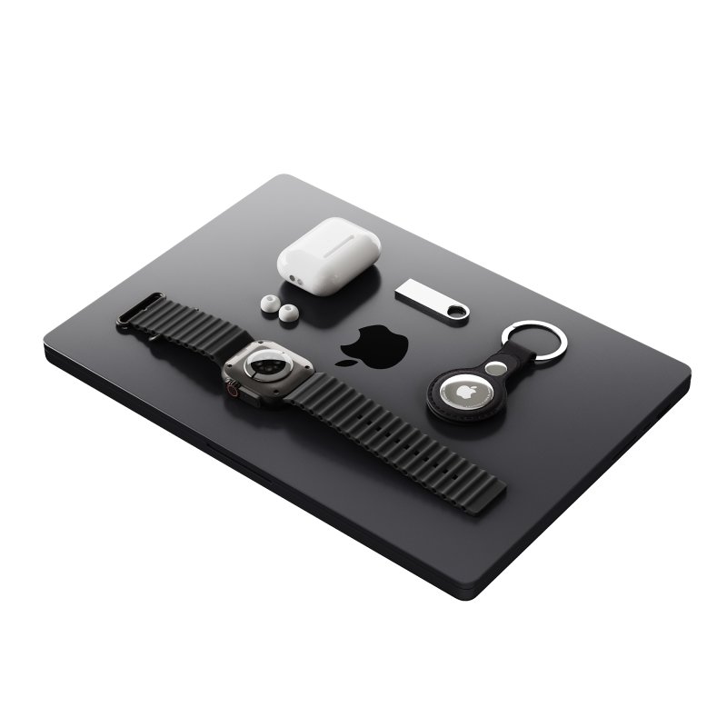 Set of Apple equipment 02 - Image 6