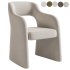 Fintan Boucle Dining Chair - Thumbnail 3