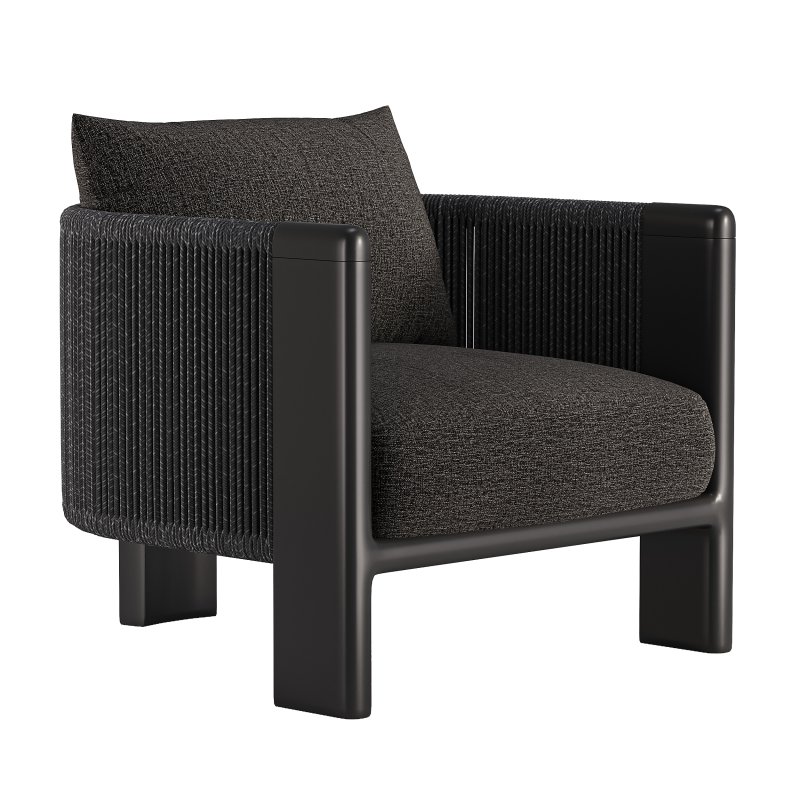 Palm Beach Teak Lounge Chair-Harbour - Image 2