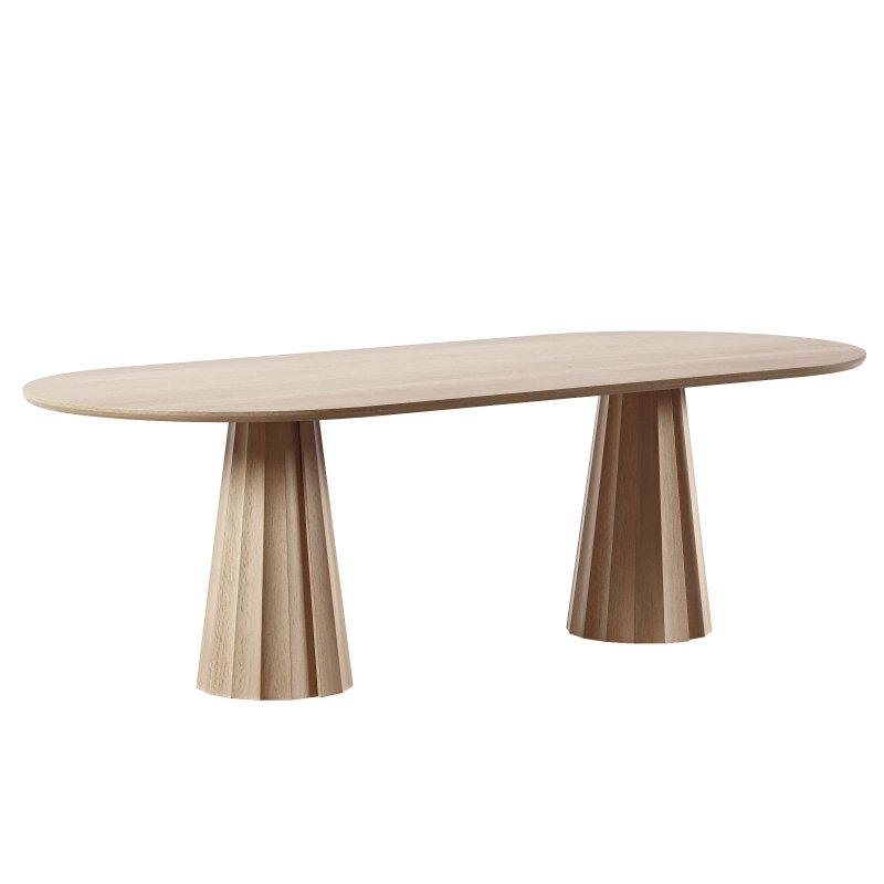 The Cooper Dining Chair and Bank Oval Dining Table-maidenhome - Image 4