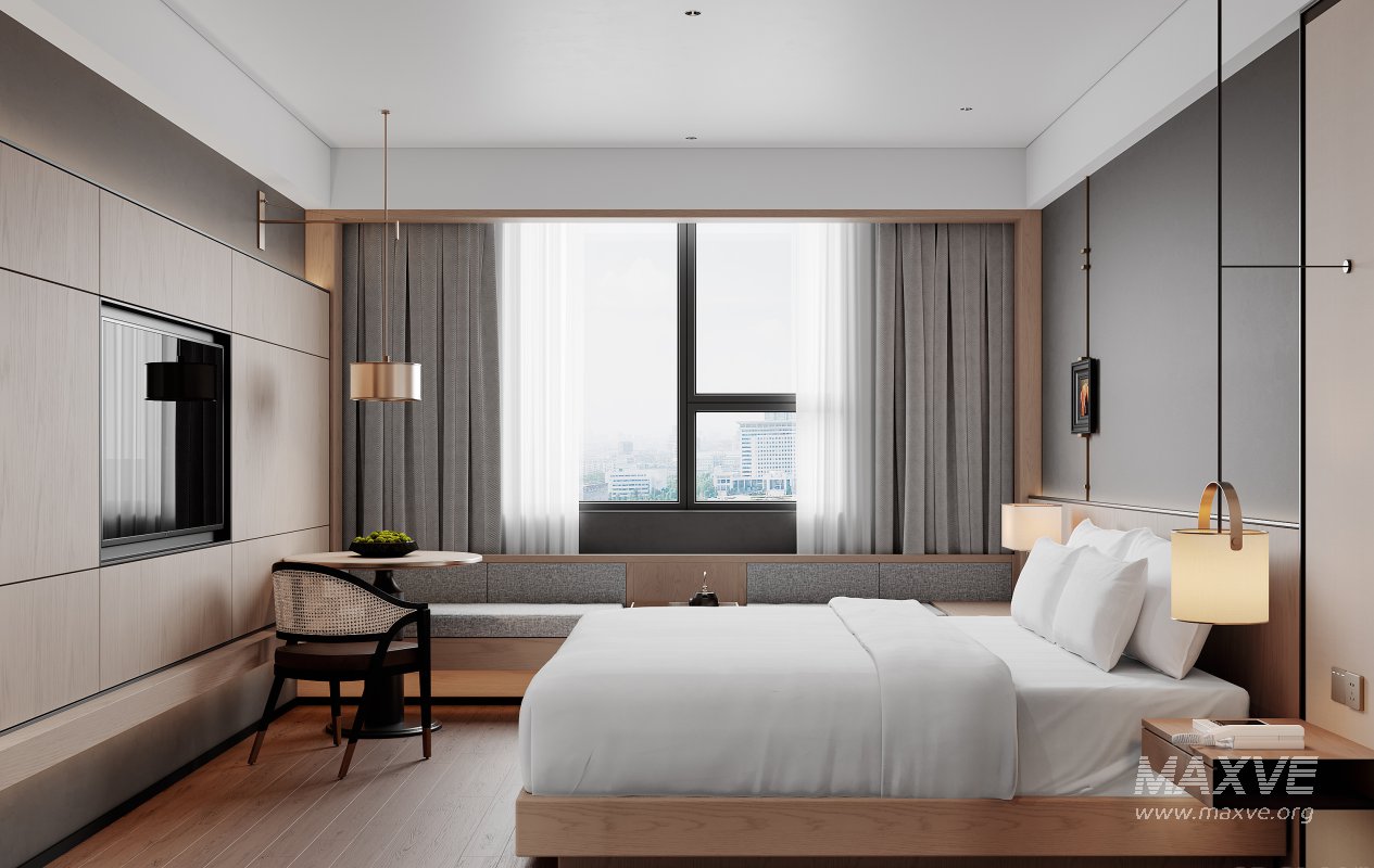 hotel bedroom - Image 2