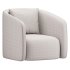 Andy Cream Boucle Club Chair - Thumbnail 5