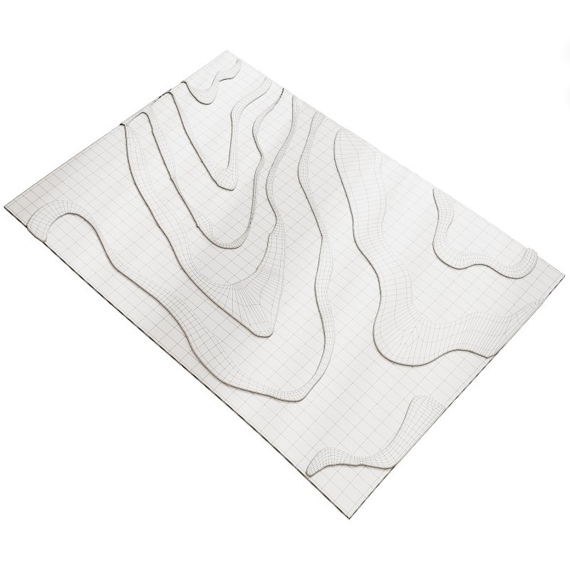 100% cotton rug Limestone - Image 4