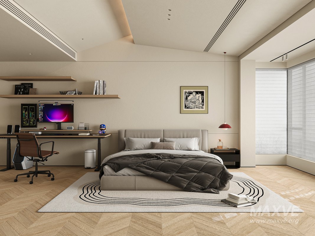 Modern bedroom - Image 1