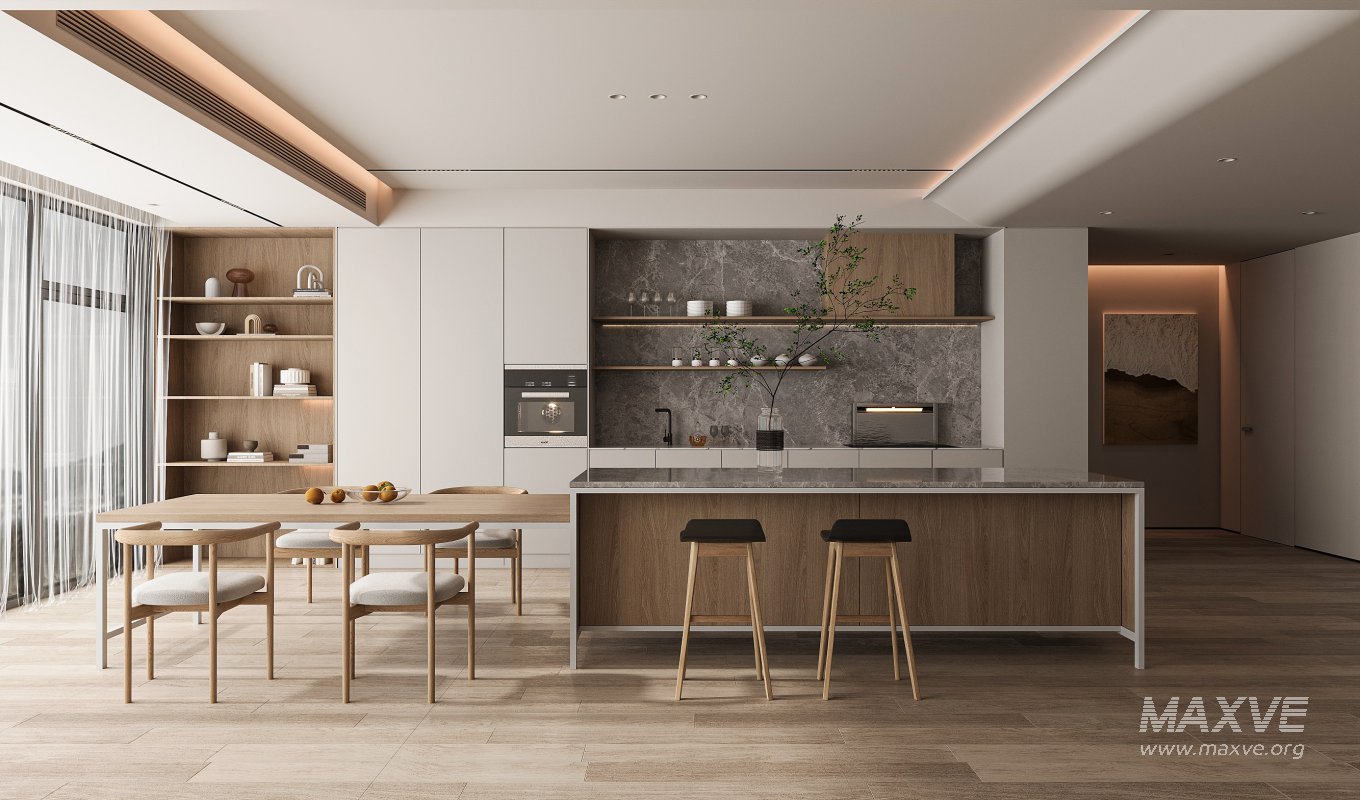 Modern dining room - Image 1