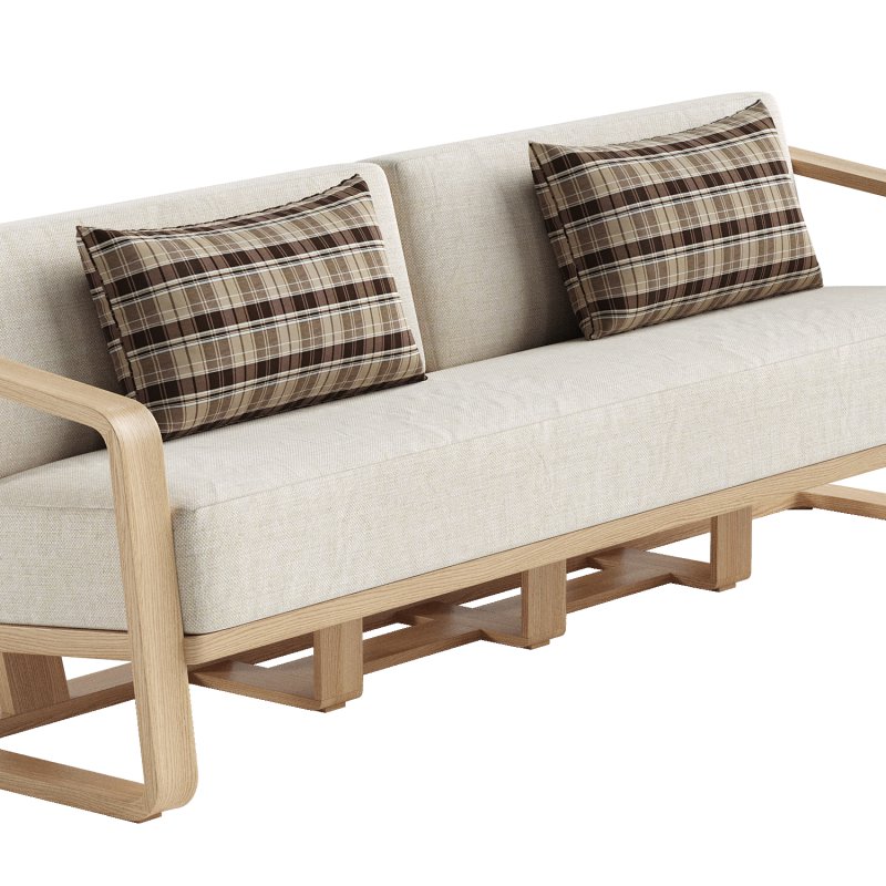 Sonoma Outdoor Teak Sofa - Image 6