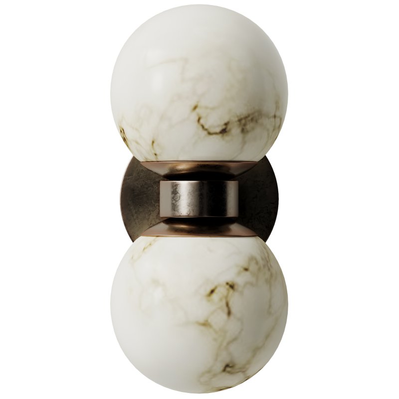 : Dual Globe Sconce - Image 3