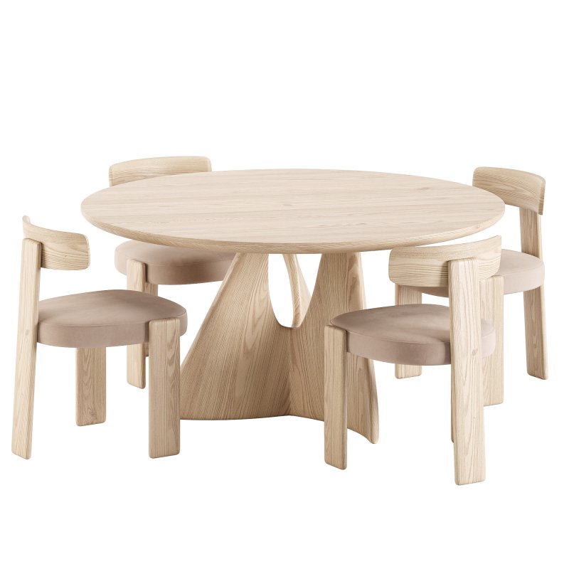 Nobu Chair and Albero Table - Image 3