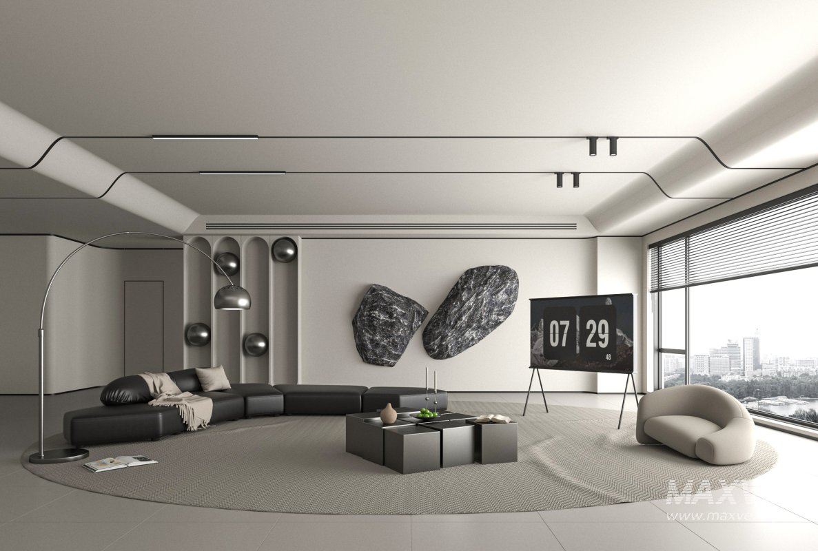 Modern living room - Image 1
