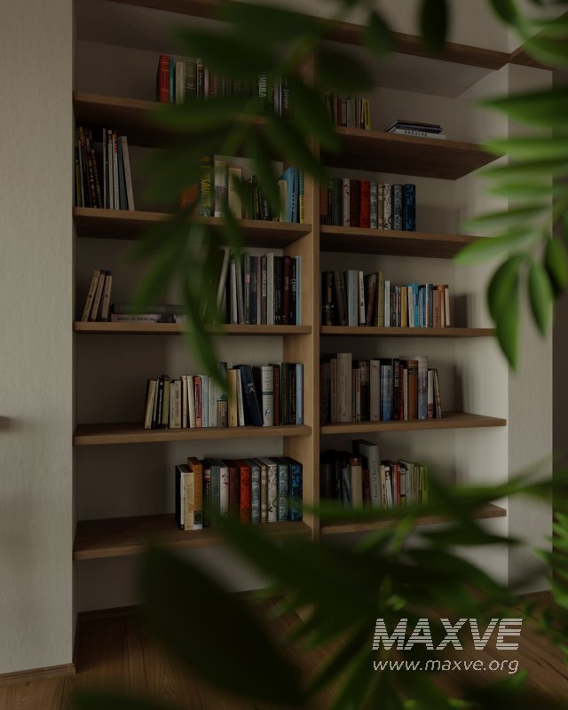 Modern living room and dining room interior scene - Image 3