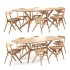 eye dining chair oak-x dining table - Thumbnail 2