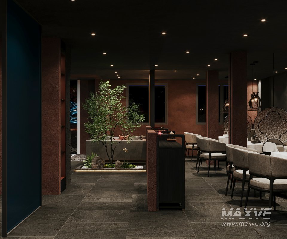 Night Chinese restaurant - Image 11