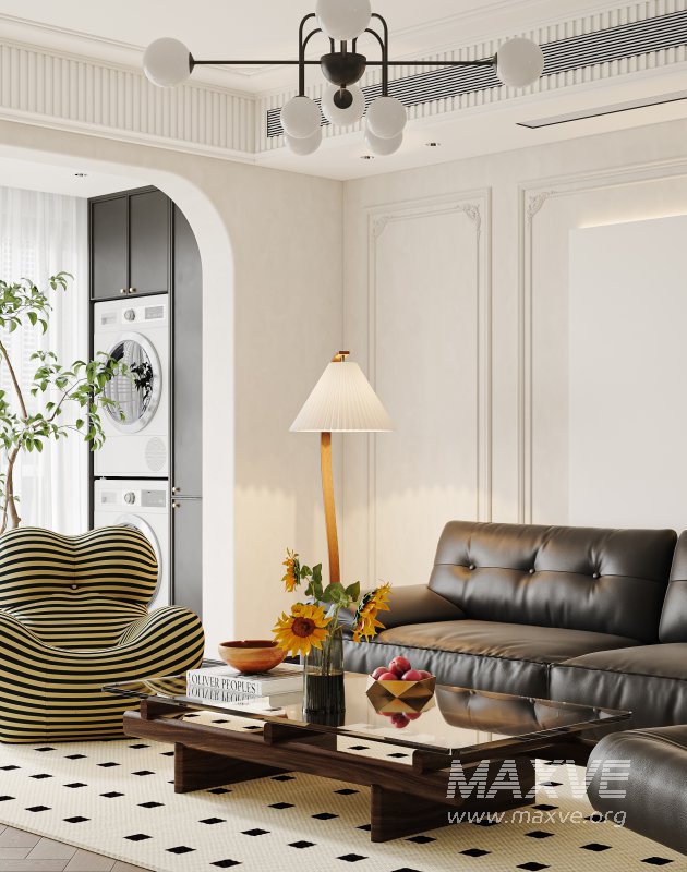 Luxurious living room and dining room - Image 6