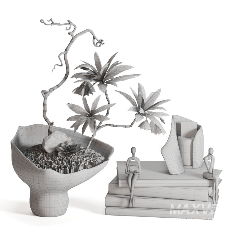 Vase and Plant Decorative - Image 2