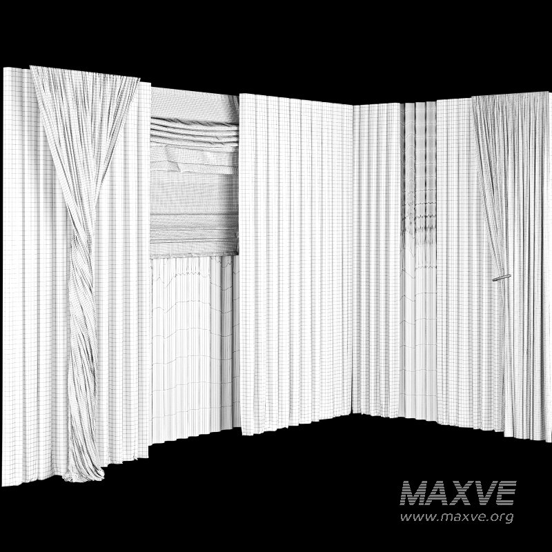 Silk and Cotton Curtain 050 - Image 7