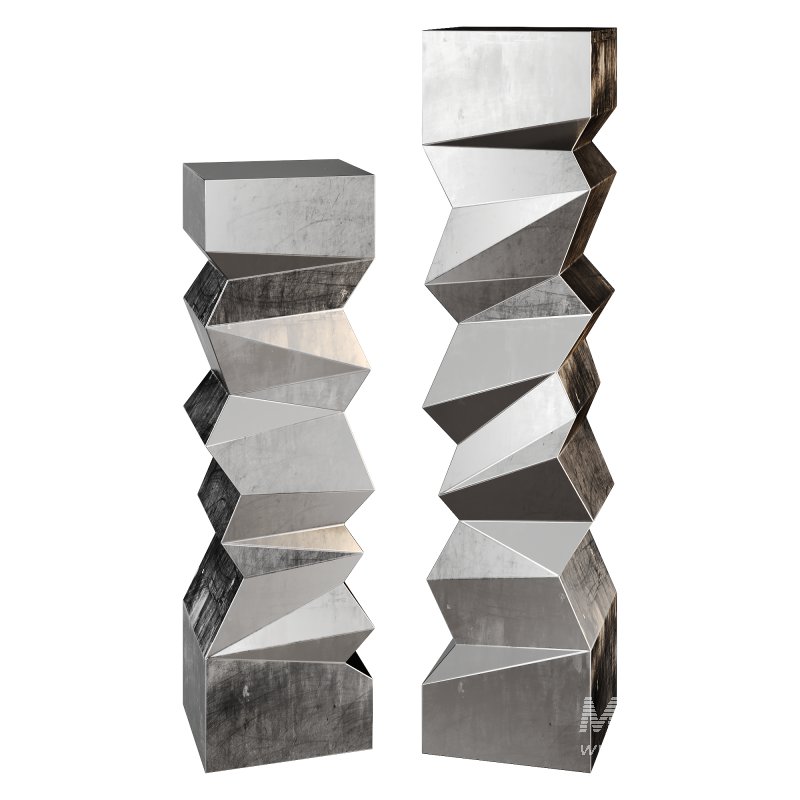 Artmax Steel Abstract Sculpture - Image 2