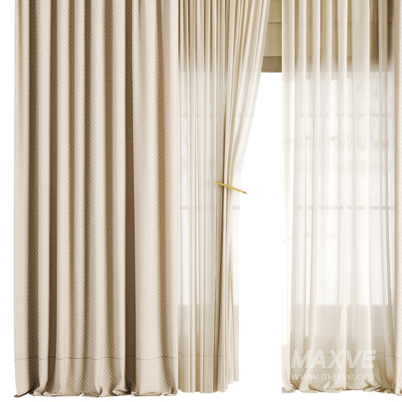 Roman and Cotton Curtain 053 - Image 3