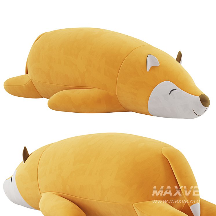 Fox sleeping toy - Image 1