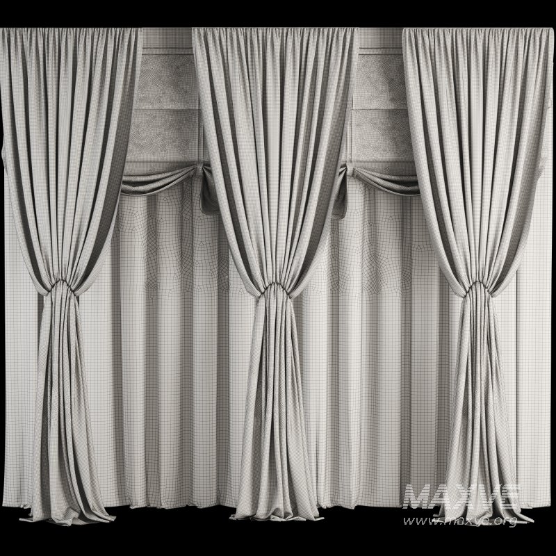 Silk and Satin Curtain 046 - Image 5