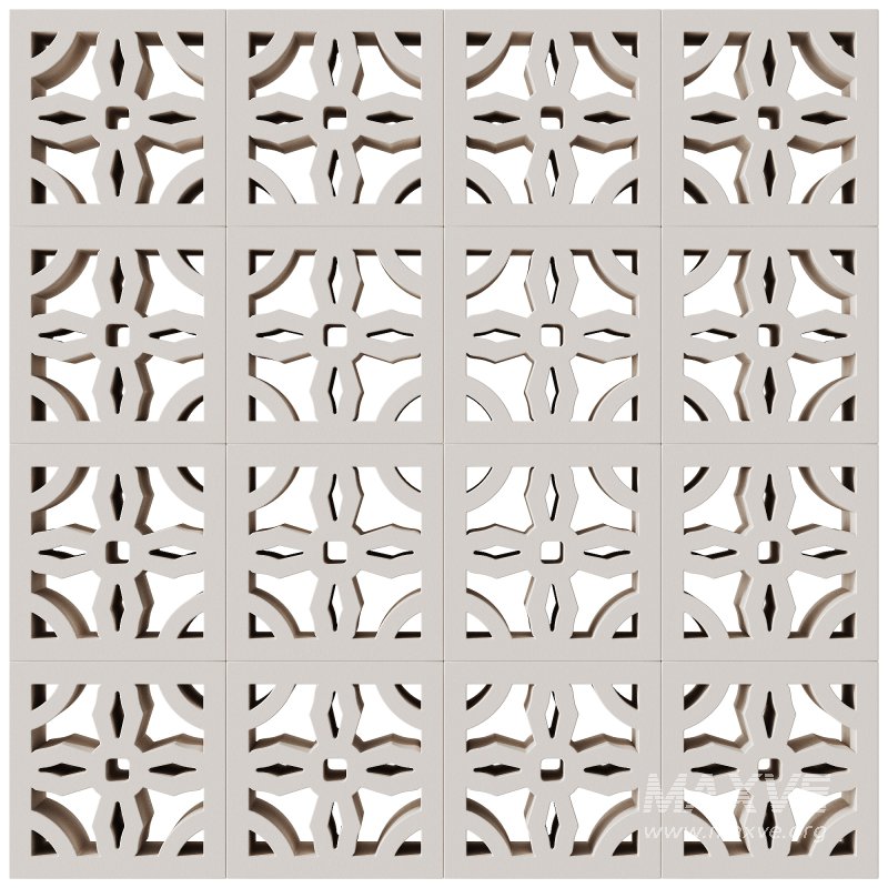 Modular Wall 23 Mission White by Tesselle - Image 1