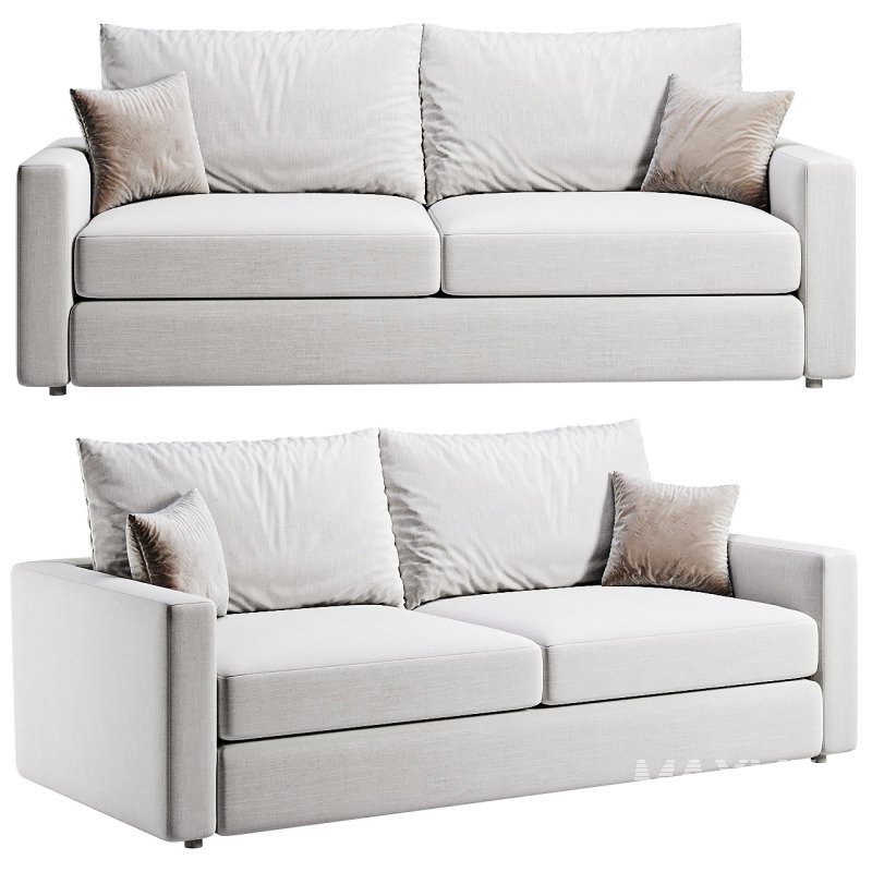 Miller Sofa, Nomad Snow - Image 3