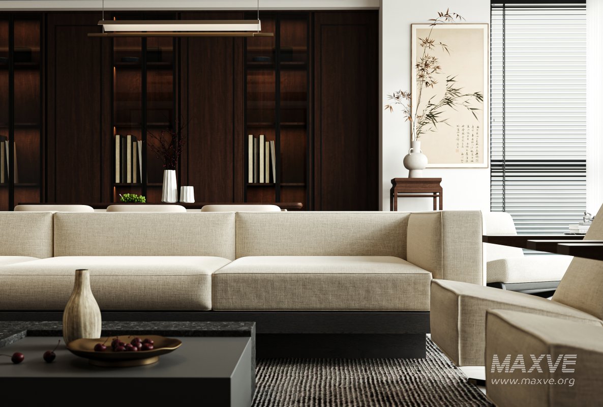 Chinese Living Room Dining Room - Image 5