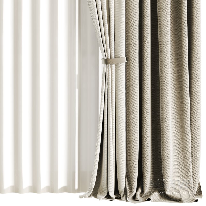 Silk and Cotton Curtain 038 - Image 2