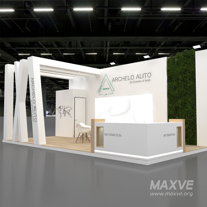 3d exhibition booth stand tradeshow - Image 7