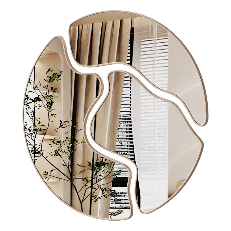 Mirror 18 Asymmetrical Round - Image 2
