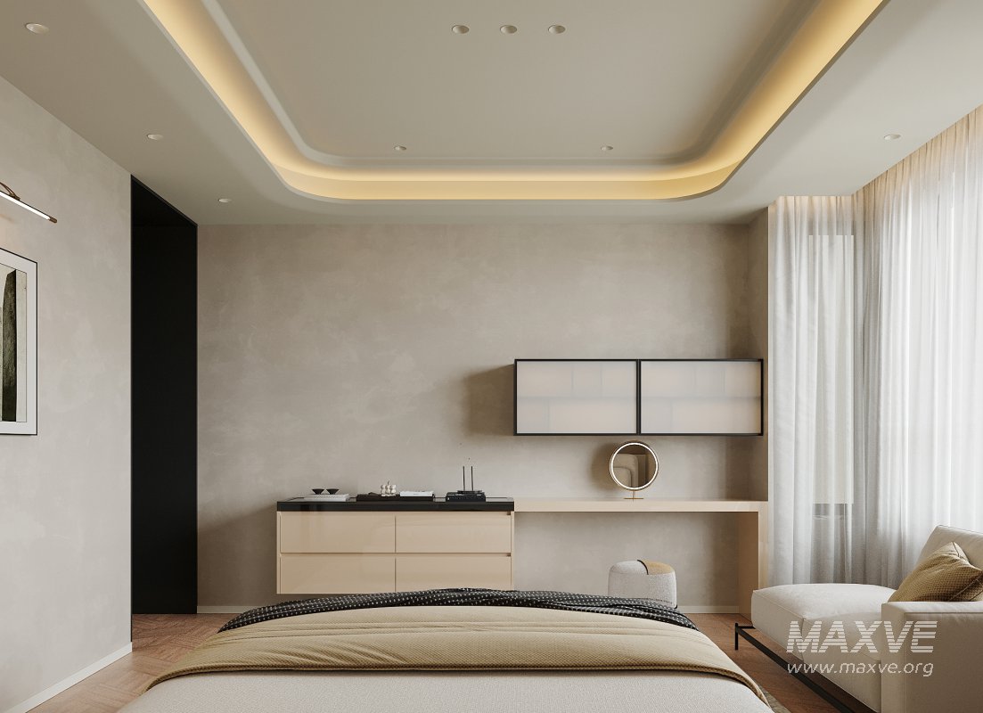 Modern living and dining room bedroom - Image 4
