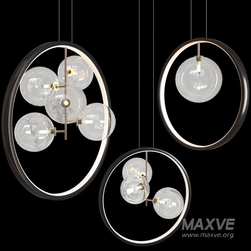 Pendant lamp IONA RING - Image 5