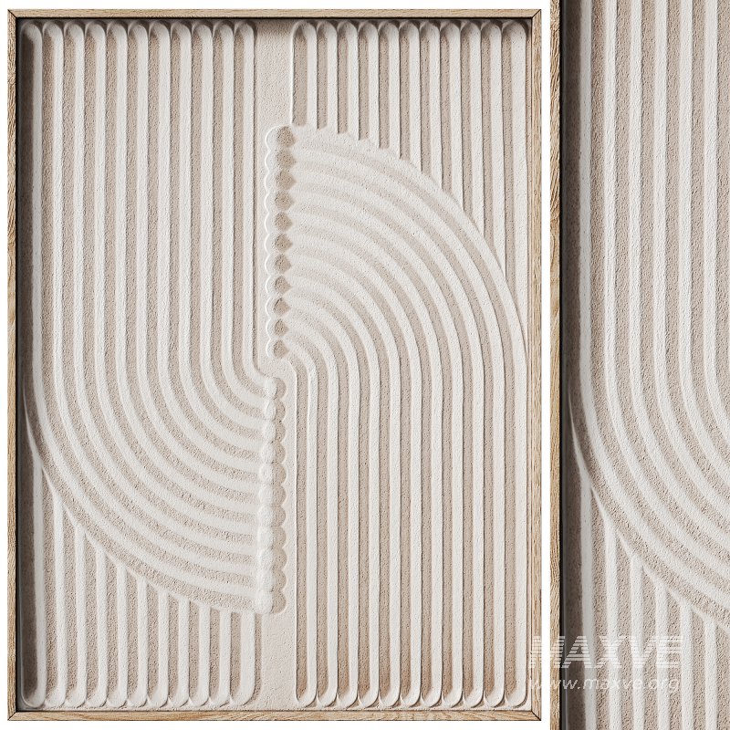 Decorative panel 3D ART RELIEF 47 - Image 1