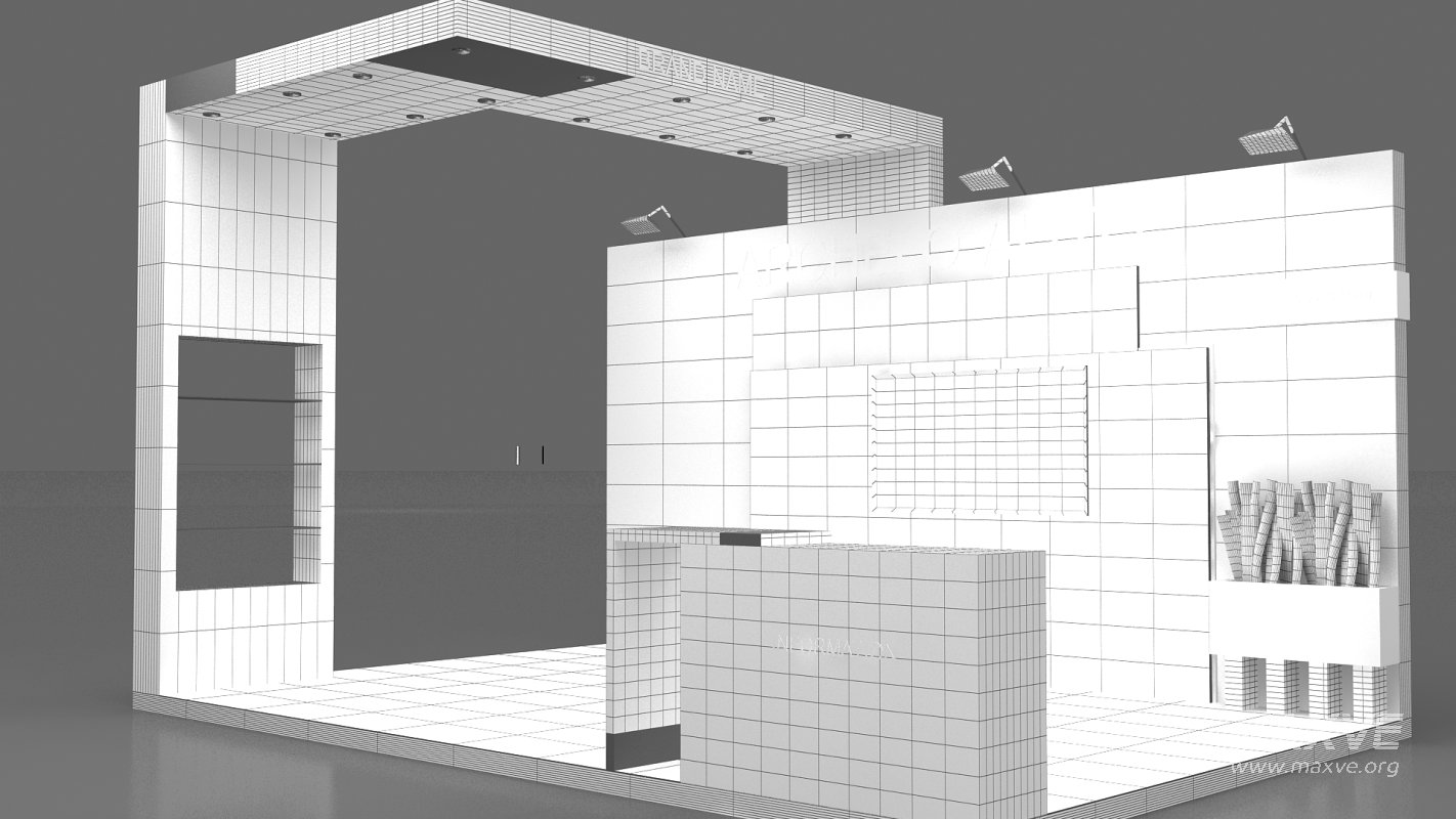 3d exhibition booth stand - Image 11