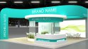 3d model booth - Thumbnail 1