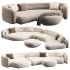 Bezier sofa by Minotti | 3 in 1 - Thumbnail 3