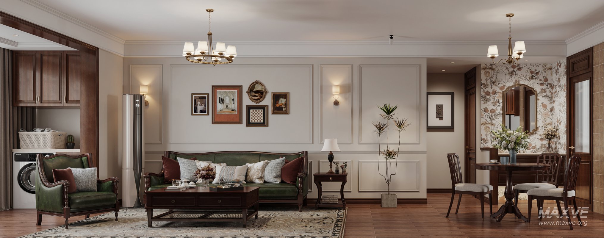 American Living Room Dining Room - Image 6