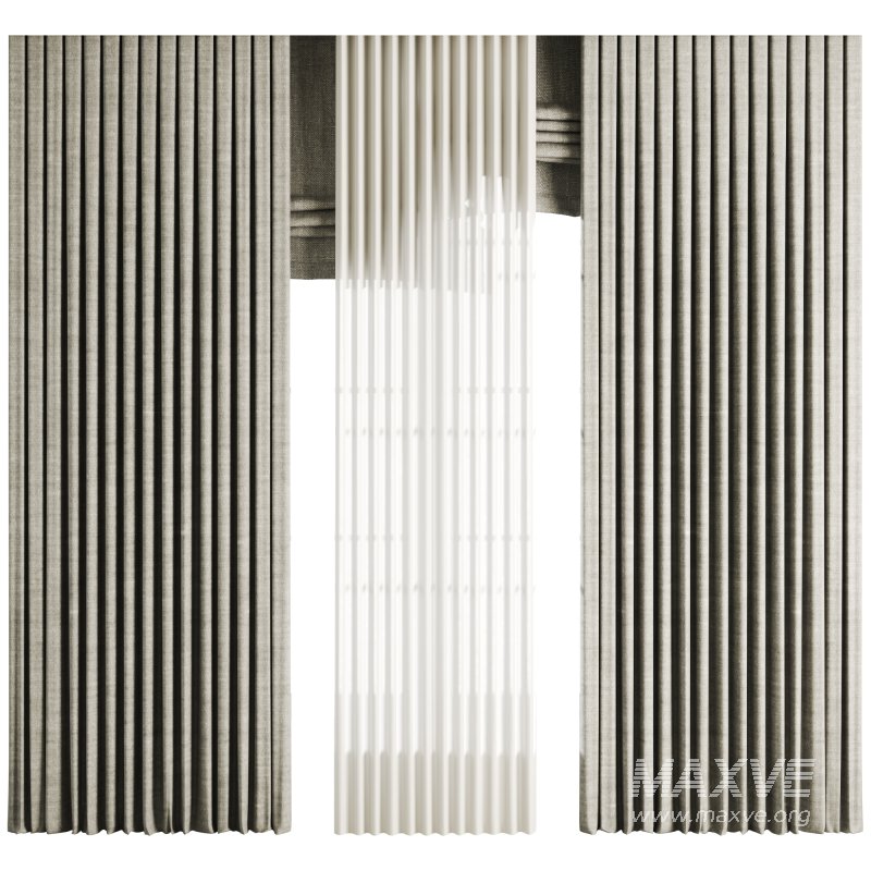 Silk and Cotton Curtain 032 - Image 2