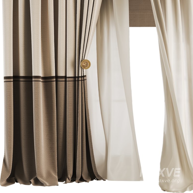 Silk and Cotton Curtain 043 - Image 3