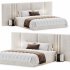 Clerigos Beige Double Bed - Thumbnail 1