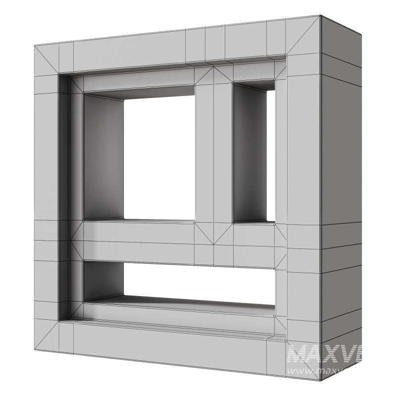 Modular Wall 11 Divisia White by Tesselle - Image 3