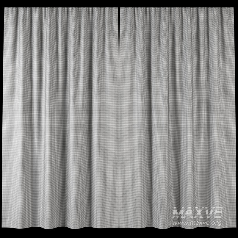 Cotton Curtain Set 059 - Image 3