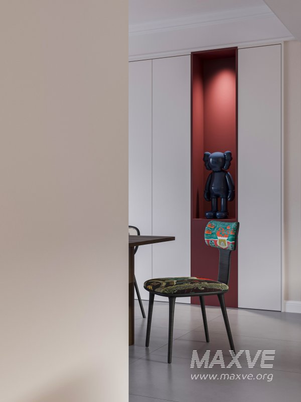 Modern living room and dining room interior scene - Image 7