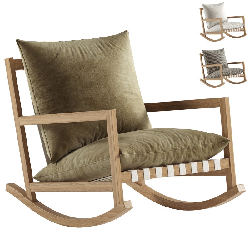 Aiken Outdoor Rocking Chair - Image 2
