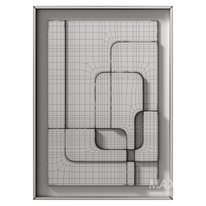 Decorative panel 3D ART RELIEF 03 - Image 4