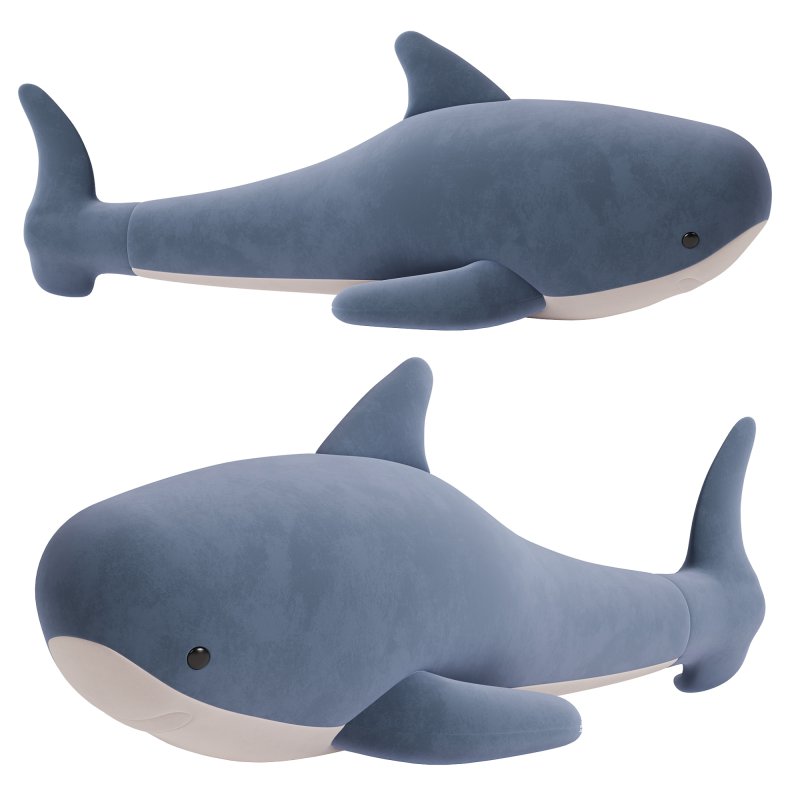 Shark and Crocodile Plush Toy - Image 2