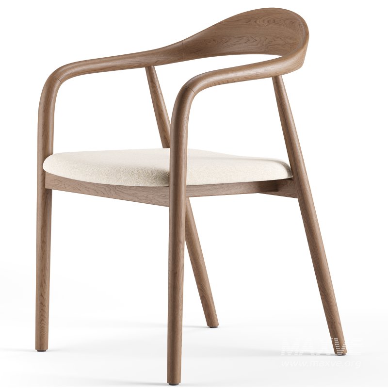 Noris Fabric Dining Chair - Image 4