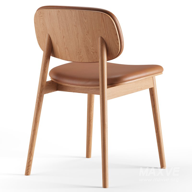 Lando Leather Dining Chair - Image 5